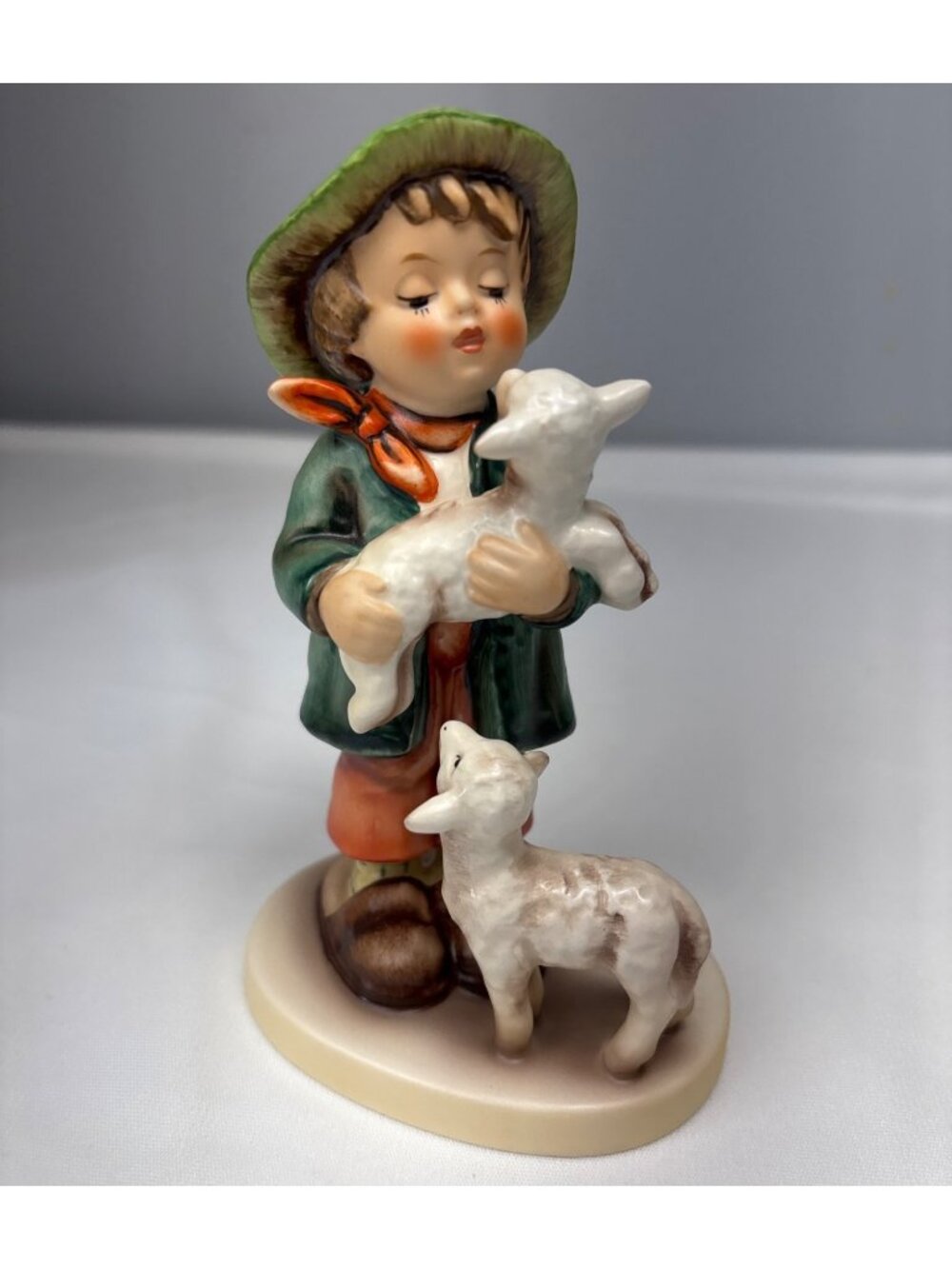 Goebel Hummel Shepherd's Boy Figurine 1990 5.5" 64 W. Germany Vintage